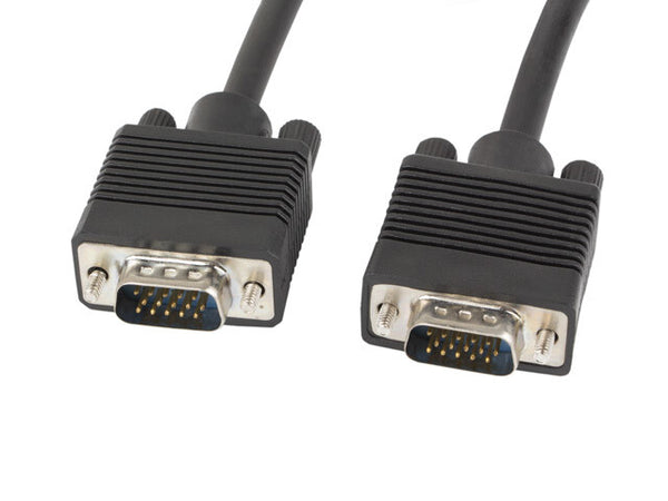 Lanberg CA-VGAC-10CC-0018-B VGA kabel 1,8 m VGA (D-Sub) Sort