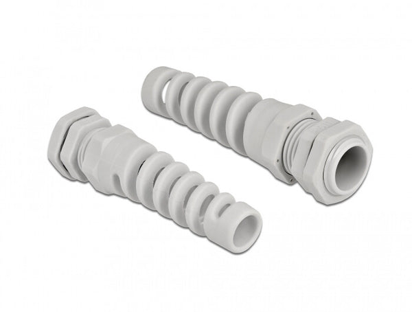 DeLOCK 60344 kabelforskruning Grå Plast 1 stk