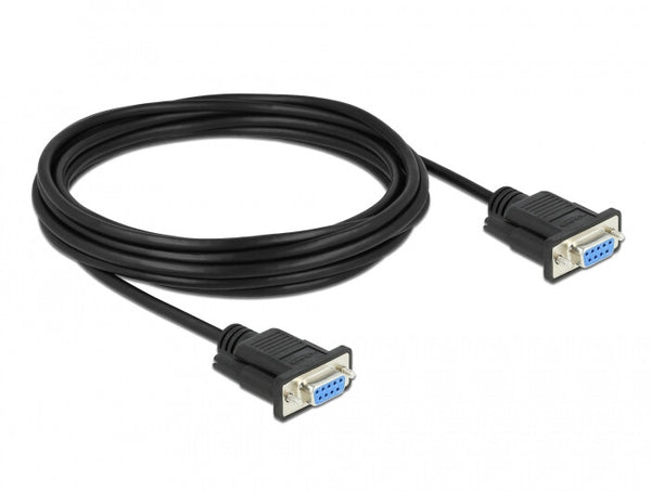 DeLOCK 87784 serielkabel Sort 5 m DB-9