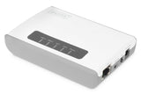 Digitus DN-13024 printserver Ethernet LAN/Wireless LAN Hvid