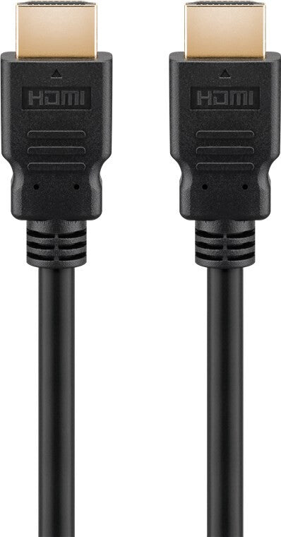 Goobay 58265 HDMI-kabel 3 m HDMI Type A (Standard) Sort