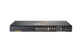 HPE Aruba Networking 2930M 24G PoE+ 1-slot Switch Administreret L3 Gigabit Ethernet (10/100/1000) Strøm over Ethernet (PoE) 1U Grå