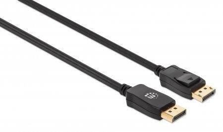 Manhattan 353618 DisplayPort kabel 2 m Sort