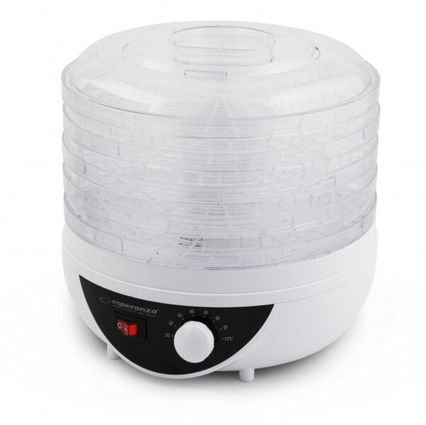 Esperanza EKD002 hydreringsmaskine til mad Sort, Transparent, Hvid 250 W