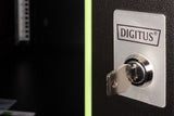 Digitus DN-19 09U-6/6-SW stativ 9U Vægmonteret stativ Sort