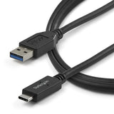 StarTech.com USB31AC1M USB-kabel USB 3.2 Gen 2 (3.1 Gen 2) 1 m USB A USB C 10 Gbit/sek. Sort