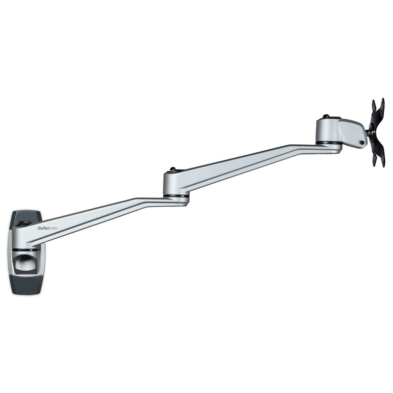 StarTech.com ARMWALLDSLP skærmbeslag og -stativer 76,2 cm (30") Væg Sølv