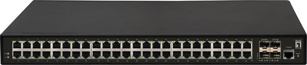 LevelOne GTL-5291 netværksswitch Administreret L3 Gigabit Ethernet (10/100/1000) 1U Sort