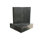MediaRange BOX31 optisk disk etui Smykkeboks 1 diske Sort, Transparent