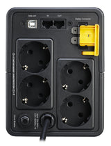 APC BX750MI-GR UPS-enhed Interaktivt indgangsstik 0,75 kVA 410 W 4 AC stikkontakt(er)