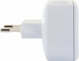 Schwaiger LAD230 531 Digitalt kamera, Hovedtelefoner, Smartphone, Tablet Hvid Vekselstrøm Indendørs