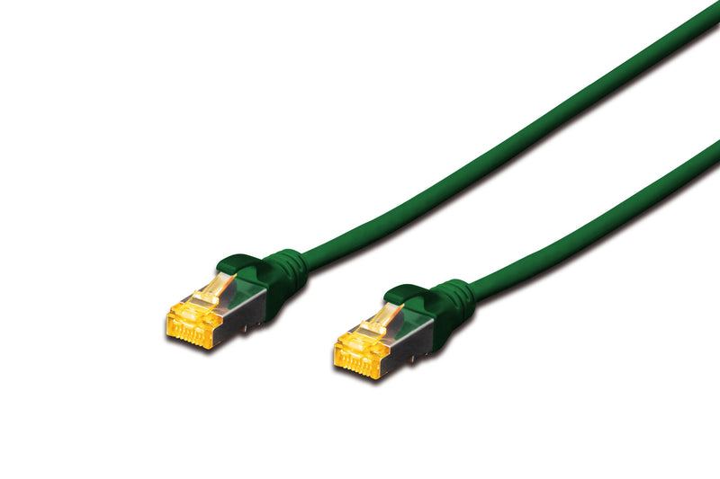 Digitus DK-1644-A-005/G netværkskabel Grøn 0,5 m Cat6a S/FTP (S-STP)