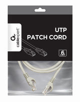 Gembird PP6U-1M netværkskabel Grå Cat6 U/UTP (UTP)