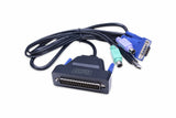 Digitus DS-72211-1GE rack-konsol 48,3 cm (19") 1366 x 768 pixel Sort 1U