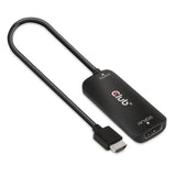 CLUB3D CAC-1335 videokabel adapter 1 m HDMI + USB DisplayPort Sort