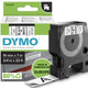 DYMO Ægte D1-etiketter | Sort tekst på hvid tape | 19 mm x 7 m | Selvklæbende etiketter til LabelManager-mærkningsmaskiner | Fremstillet i Europa