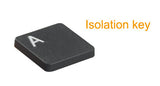 A4Tech KV-300H tastatur Universel USB Grå