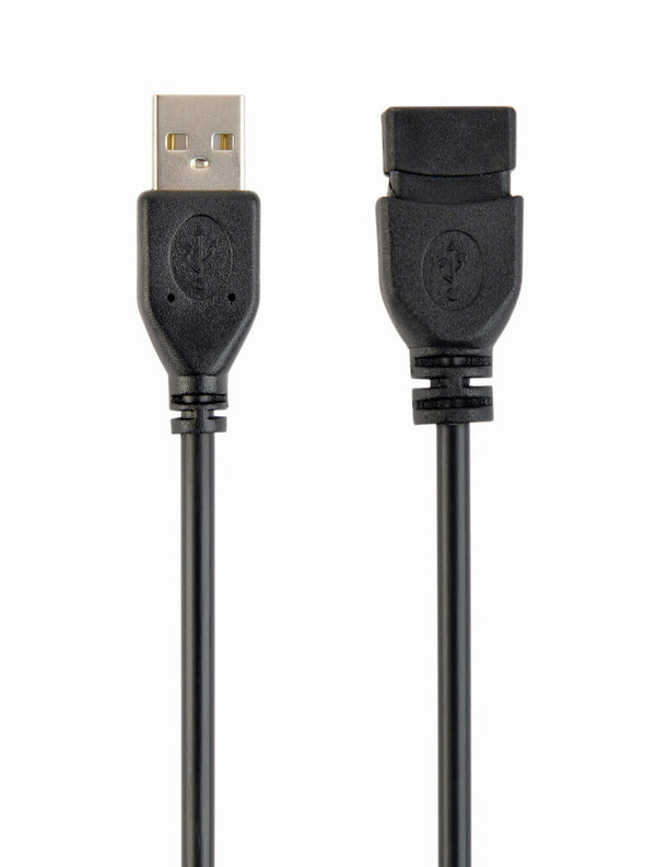 Gembird 3m USB 2.0 A M/FM USB-kabel USB A Sort