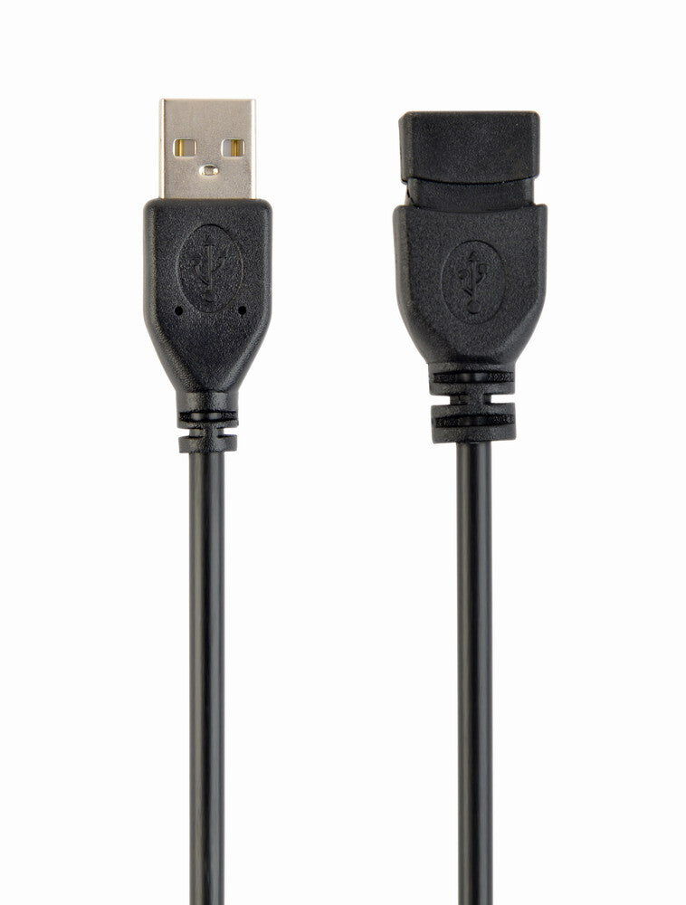 Gembird 3m USB 2.0 A M/FM USB-kabel USB A Sort