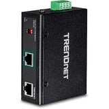 Trendnet TI-SG104 netværks-splitter Strøm over Ethernet (PoE) Sort
