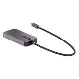 StarTech.com 118-USBC-HDMI-VGADVI USB grafisk adapter 3840 x 2160 pixel Grå