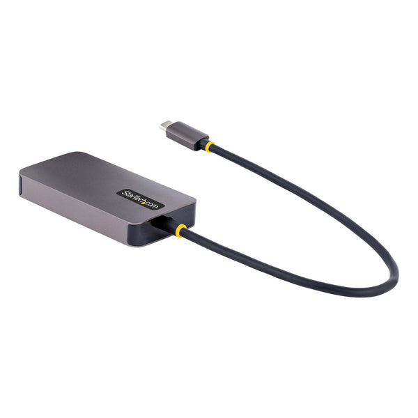 StarTech.com 118-USBC-HDMI-VGADVI USB grafisk adapter 3840 x 2160 pixel Grå