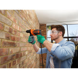 Black & Decker BEH710-QS bor 2800 rpm Sort, Orange