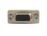 Prokord VGA-VGA 024 kabel kønsskifter Metallic, Gul