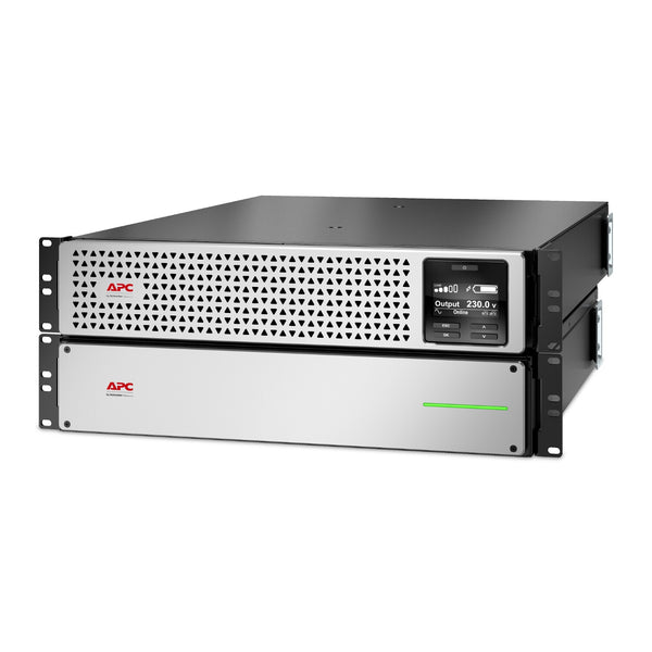 APC SRTL3000RM4UXLI UPS-enhed Dobbeltkonvertering (online) 3 kVA 2700 W 8 AC stikkontakt(er)