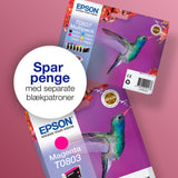 Epson Hummingbird Enkeltpakke, gul T0804 Claria Photographic Ink
