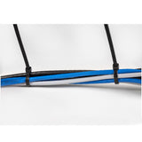 StarTech.com CBMZT8B kabelsamler Udløselig kabelbinder Nylon, Plast Sort 100 stk