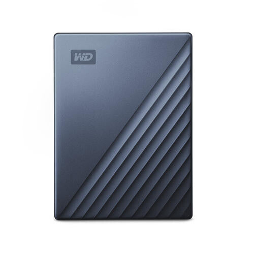 Western Digital WDBC3C0020BBL-WESN ekstern harddisk 2 TB USB Type-C 3.2 Gen 1 (3.1 Gen 1) Sort, Blå
