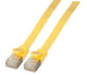 EFB Elektronik K5545GE.0,5 netværkskabel Gul 0,5 m Cat6a U/FTP (STP)