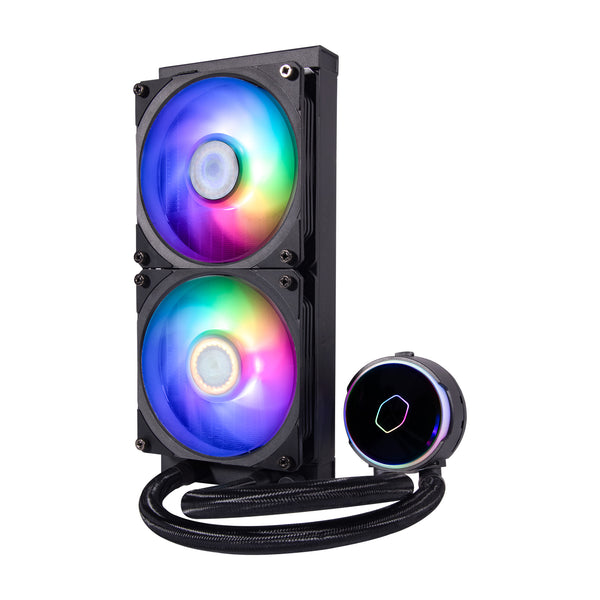 Cooler Master MasterLiquid PL240 Flux Processor Væskekølingssæt 12 cm Sort