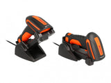 DeLOCK 90556 stregkodelæser Håndholdt stregkodelæser 1D/2D CMOS Sort, Orange
