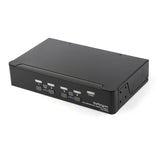 StarTech.com SV431DPUA2 KVM Switch Stativ-montering Sort