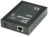 Intellinet 560443 netværks-splitter Strøm over Ethernet (PoE) Sort