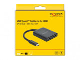 DeLOCK 87755 video-splitter HDMI 2x HDMI