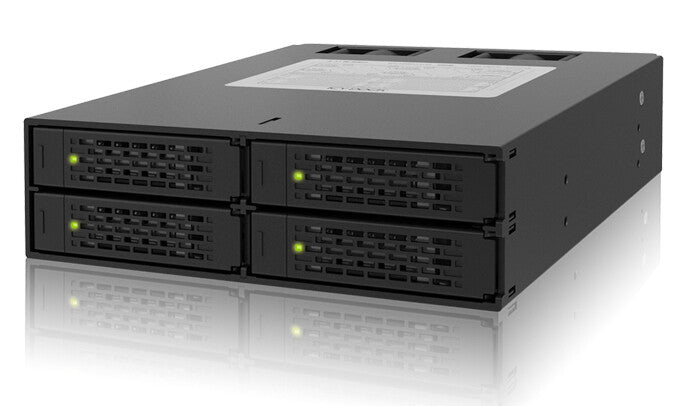 Icy Dock MB994SP-4SB-1 drive bay panel 13,3 cm (5.25") Bærerpanel Sort