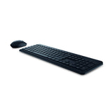 DELL KM3322W tastatur Mus inkluderet Kontor RF trådløst QWERTY US International Sort