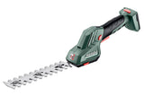 Metabo POWERMAXX SGS 12 Q batteridreven græssaks 1,15 cm 12 V Lithium-Ion (Li-Ion) Sort, Grøn, Rød
