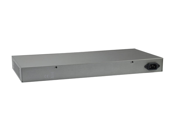 LevelOne GEL-2681 netværksswitch Administreret L3 Gigabit Ethernet (10/100/1000) Sort