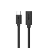 UNITEK C14086BK USB-kabel USB 3.2 Gen 2 (3.1 Gen 2) 0,5 m USB C 10 Gbit/sek. 100 W Sort