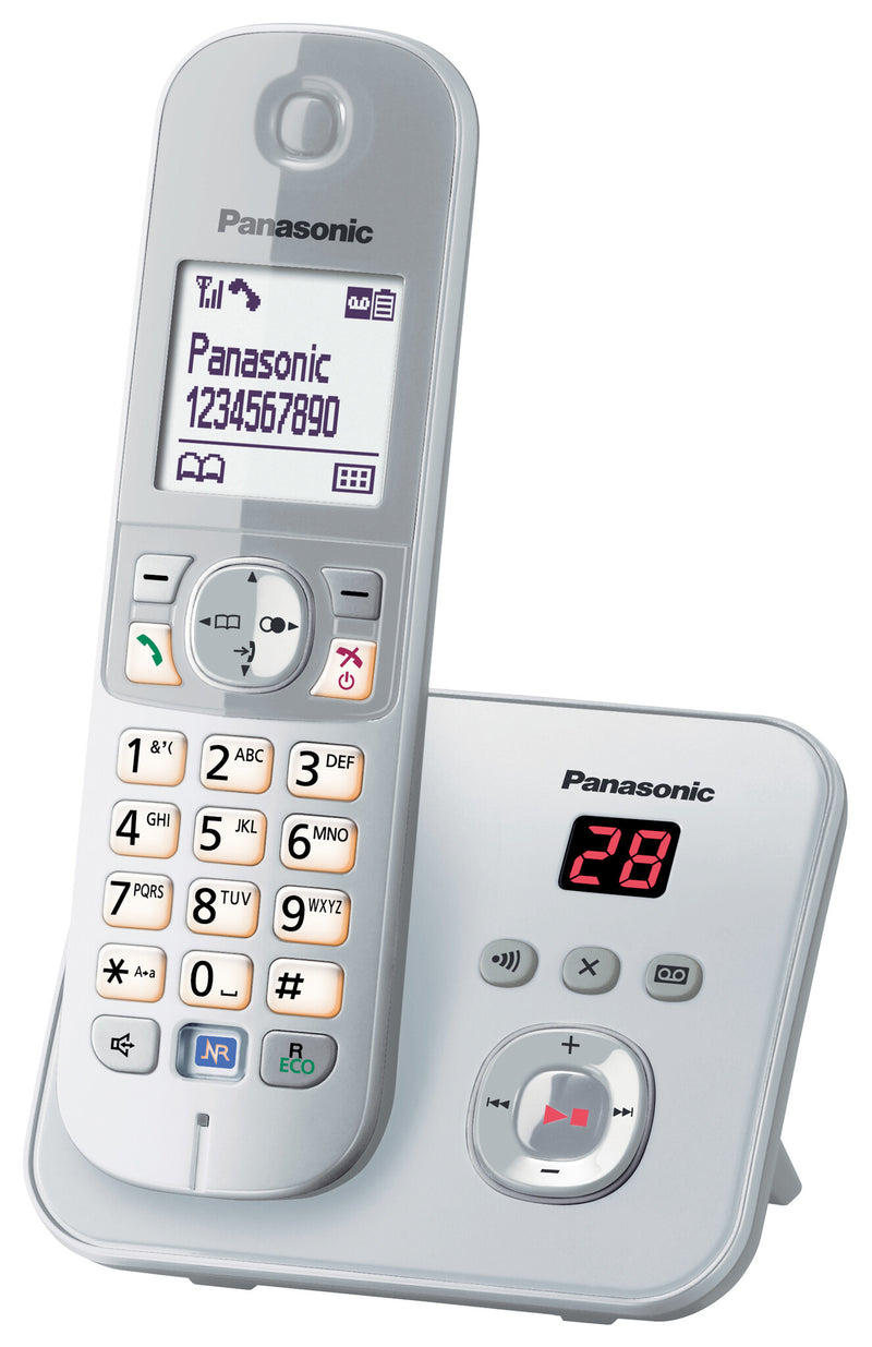 Panasonic KX-TG6821GS telefon DECT telefon Nummervisning Sølv