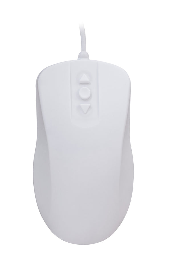 Contour Design Active Key Contour ClassicClean medicinsk mus IP68, 5-knappers, kablet, hvid PMH1
