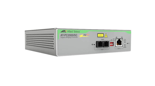 Allied Telesis AT-PC2000/SC-960 netværksomformer til medie 1000 Mbit/s Grå