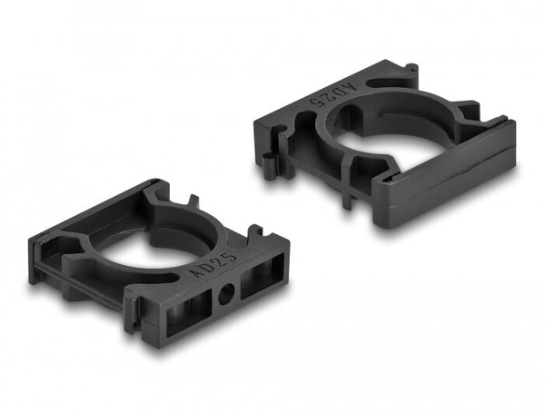 DeLOCK 60486 kabelorganisator Kabelholder Sort 4 stk
