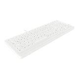 Contour Design Active Key AK-C7000 tastatur Medicinsk USB QWERTZ Tysk Hvid