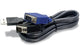 Trendnet 2.8m USB/VGA KVM KVM-kabel Sort 2,8 m