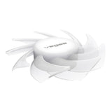 Akasa VEGAS A24 Computerkabinet, Processor Ventilator 12 cm Hvid 1 stk